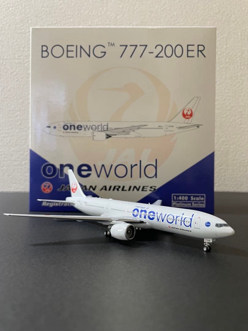 JAL B777-200ER oneworld塗装 フェニックス製1/400