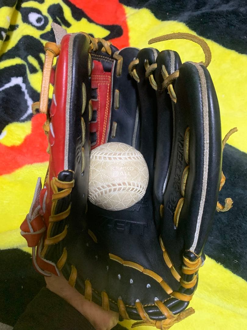 ゼットプロステイタスオーダー軟式内野手用グローブ(源田モデル)