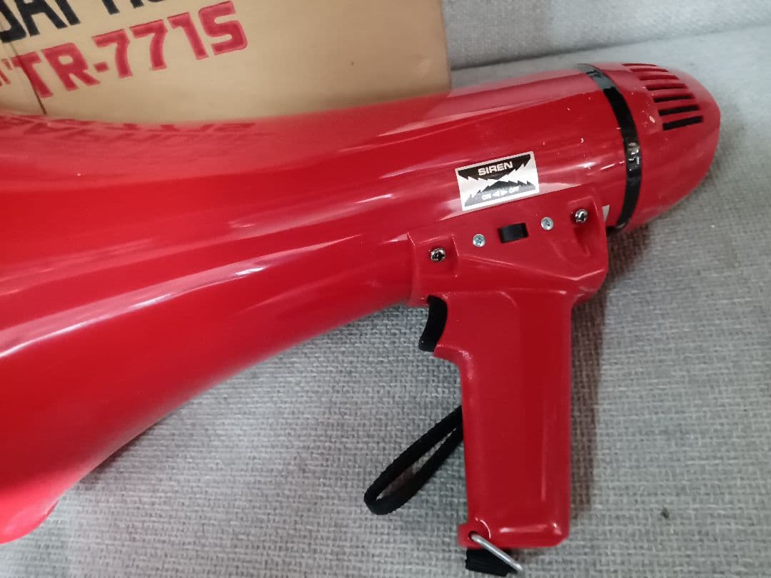 動作確認済　UNI-PEX コンパクトメガホン TR-775s 箱付き