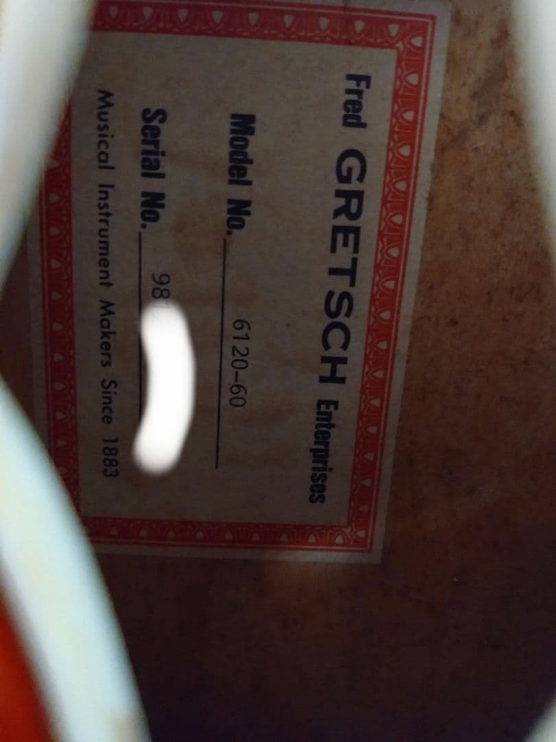 希少！Gretsch 6120-60 初期物！ブライアンセッツァー/グレッチ