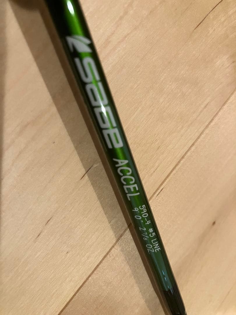 Sage Accel 590-4 フライロッド 9'0\"