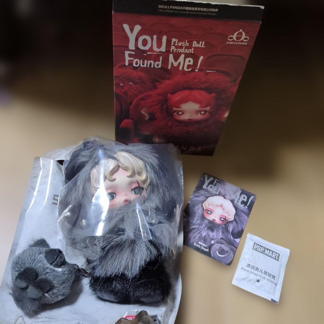 お*ん様 POP MART You Found Me! スカルパンダ シークレッ