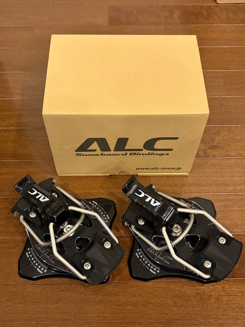 ALC スノーボードビンディング シルバーSサイズ　25-26