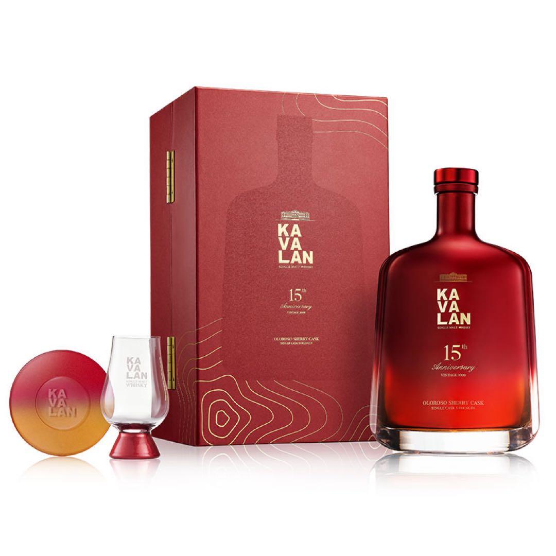 台湾カバラン15周年記念シェリー樽ウイスキー2009ヴィンテージ（レッド）