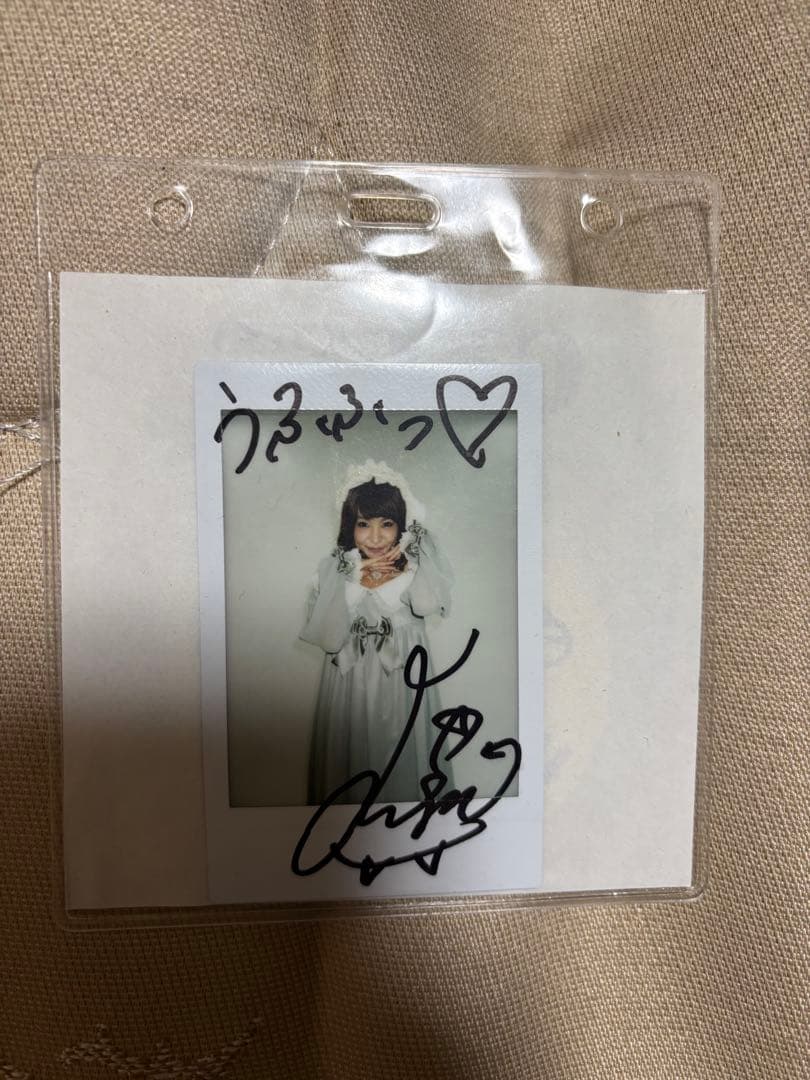 【貴重】LiSA 直筆サイン入り　チェキ
