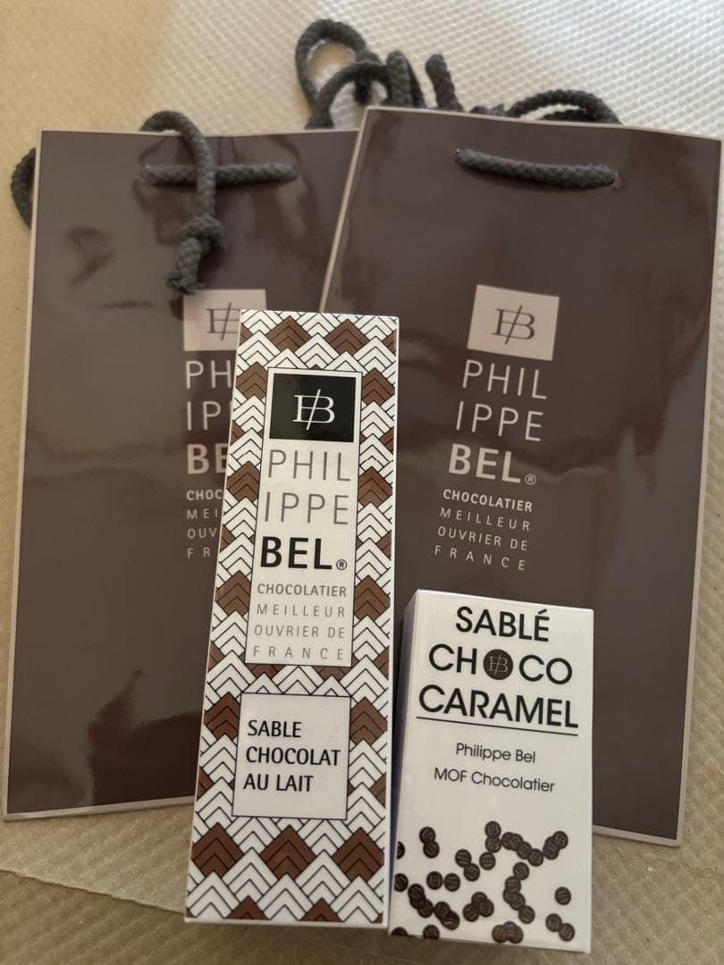 フィリップベル サブレショコラ レ　キャラメル　2個セット　サロンデュショコラ