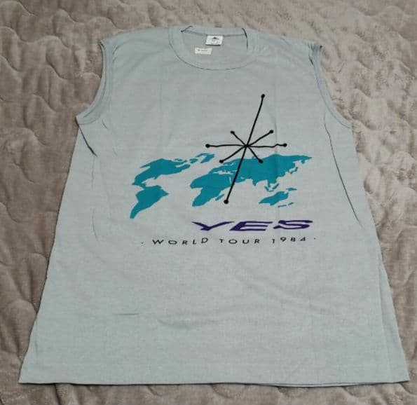 YES world tour 1984 タンクトップ　バンドTシャツ