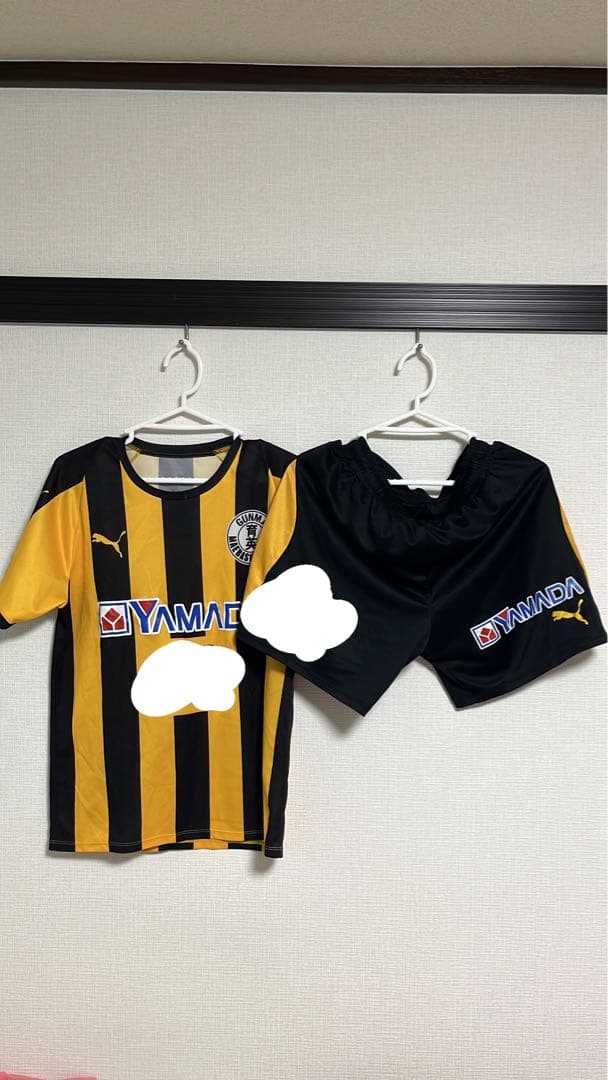 美品✨前橋育英サッカー部ホームユニホームサブユニホームズボンのみ