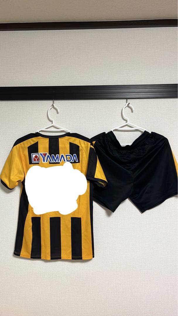 美品✨前橋育英サッカー部ホームユニホームサブユニホームズボンのみ