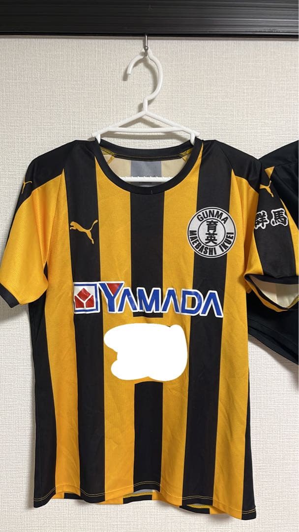 美品✨前橋育英サッカー部ホームユニホームサブユニホームズボンのみ