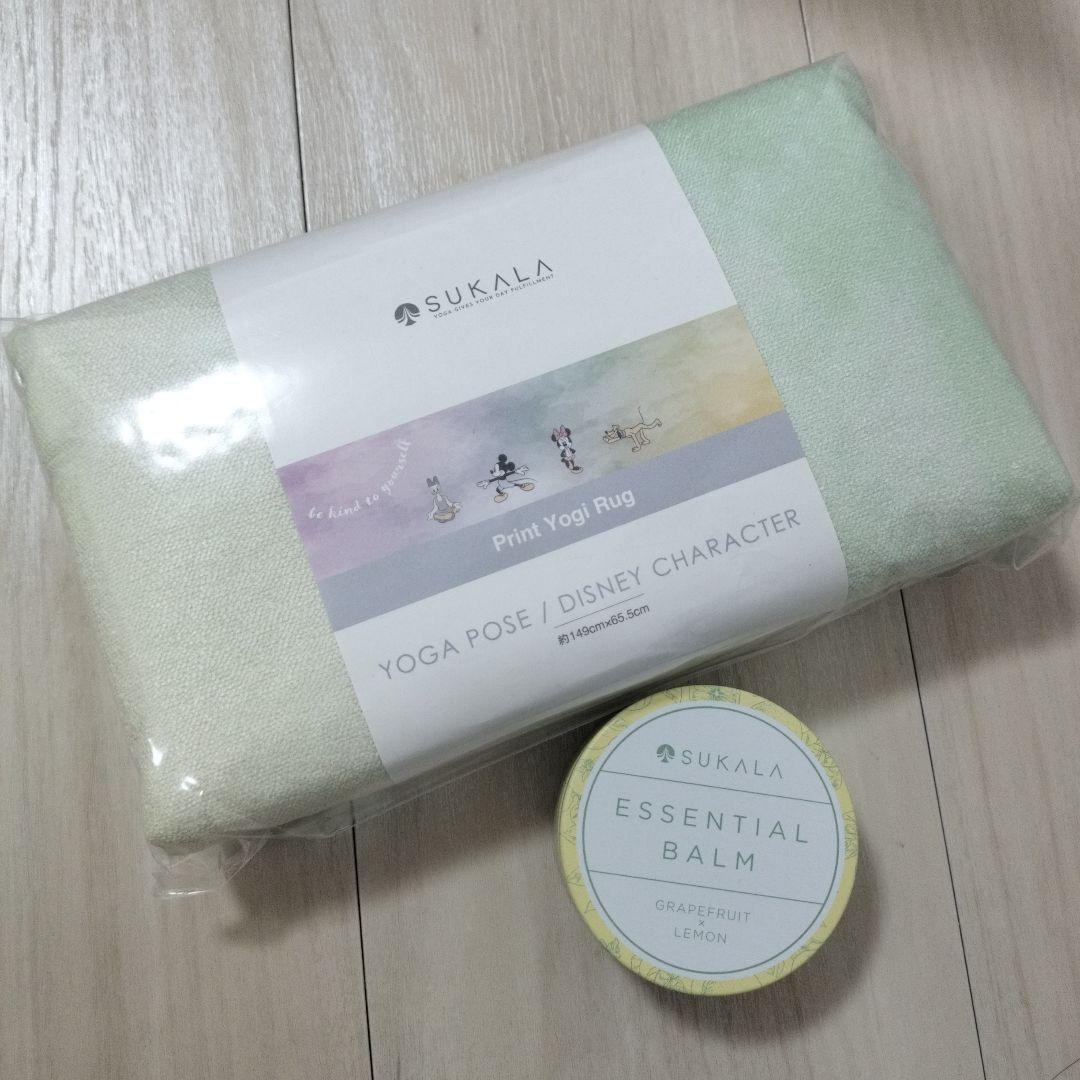 ホットヨガlava SUKALA ディズニーヨガラグ、エッセンシャルバームセット