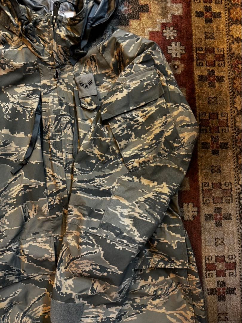 米軍実物 ゴアテックス タイガーカモ USAF ecwcs level6