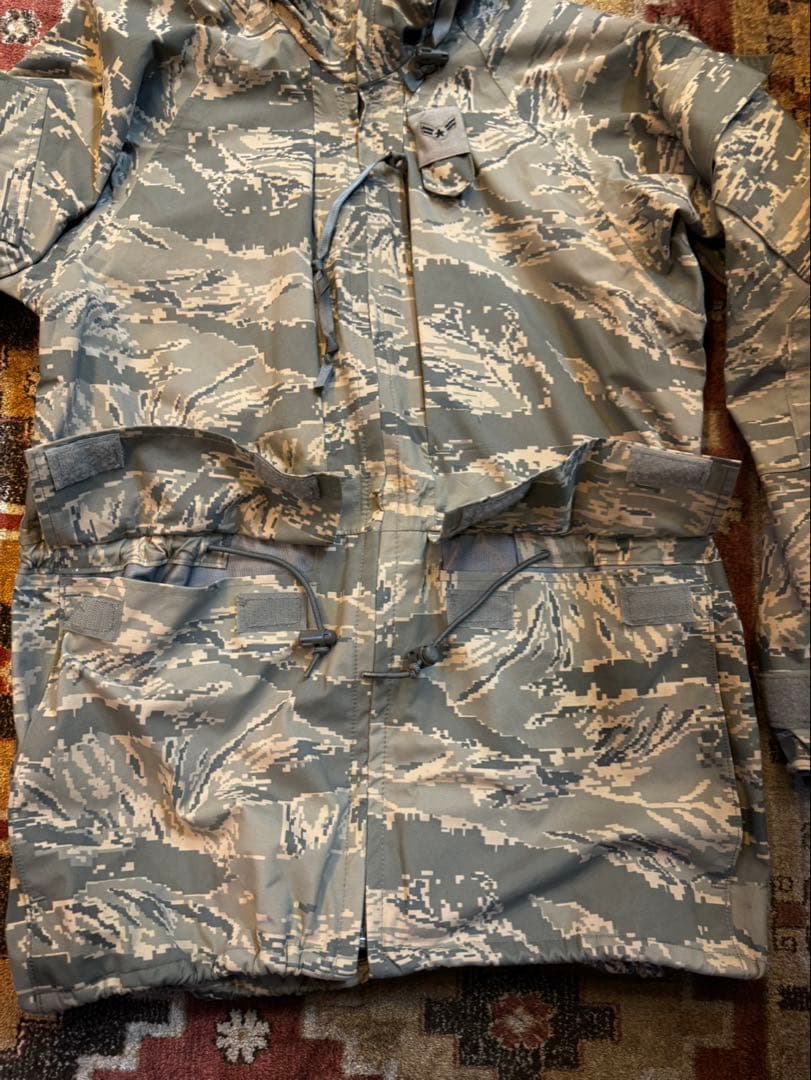 米軍実物 ゴアテックス タイガーカモ USAF ecwcs level6