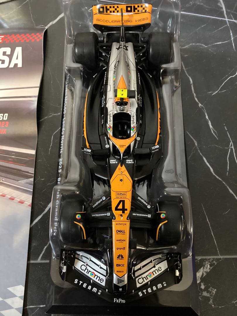 タバコ仕様　日本未発売　ビッグスケールF1 マクラーレン　MCL60 2023年