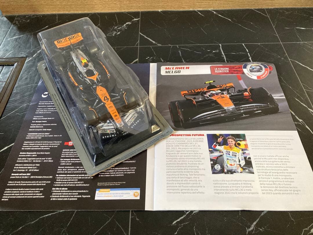 タバコ仕様　日本未発売　ビッグスケールF1 マクラーレン　MCL60 2023年