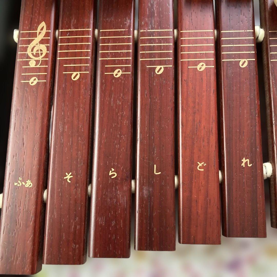 木琴32音　KAWAI 半音付シロフォン　アフリカンパドック音板