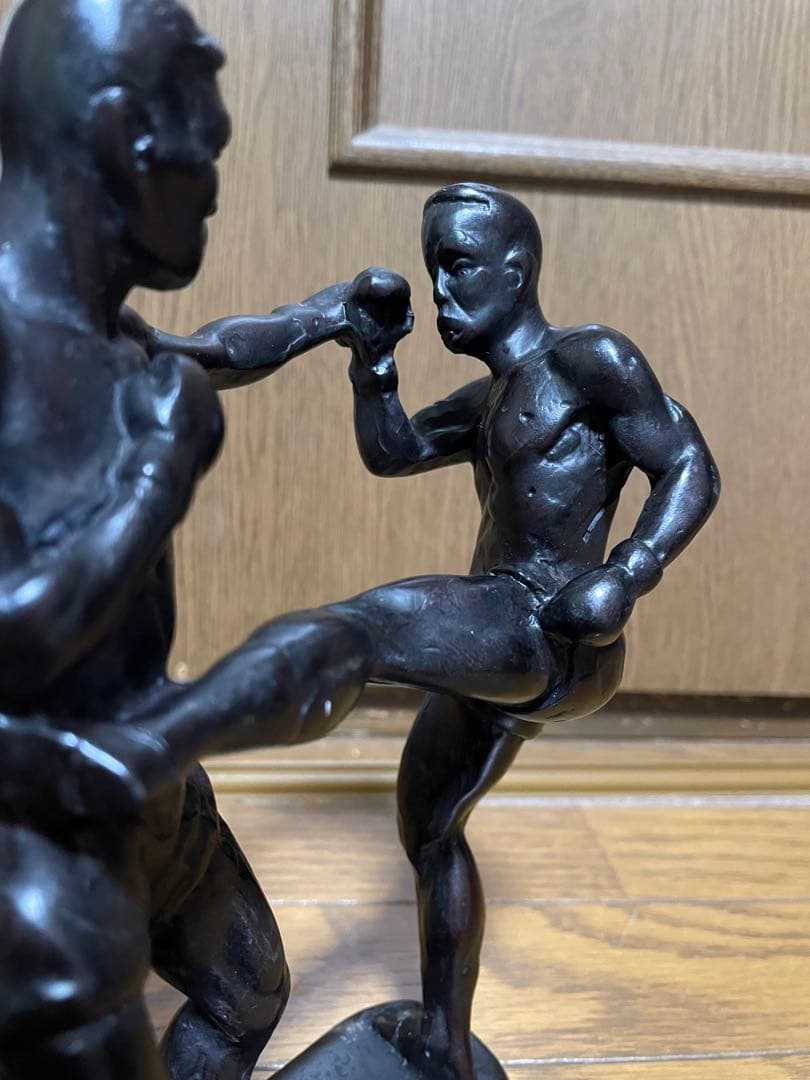 ムエタイ　キックボクシング　フィギュア　象　樹脂製