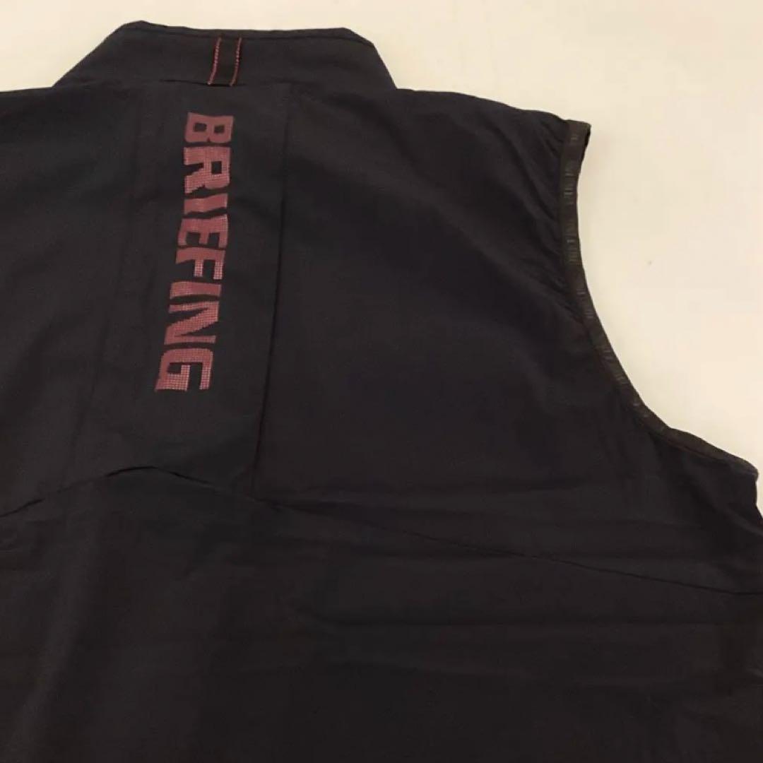 新品　BRIEFING　正規品　MENS WIND VEST ブラック