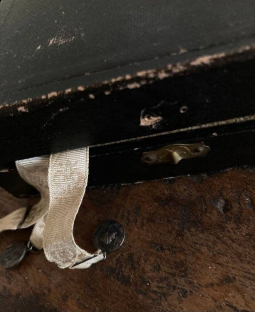 フランス アンティーク モノグラム 聖書 祈祷書 装飾 古書 ヴィンテージ 希少