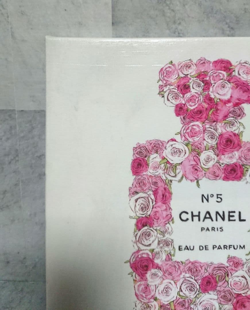 稀少 Oliver Gal Number 5 Rose II キャンバスアート