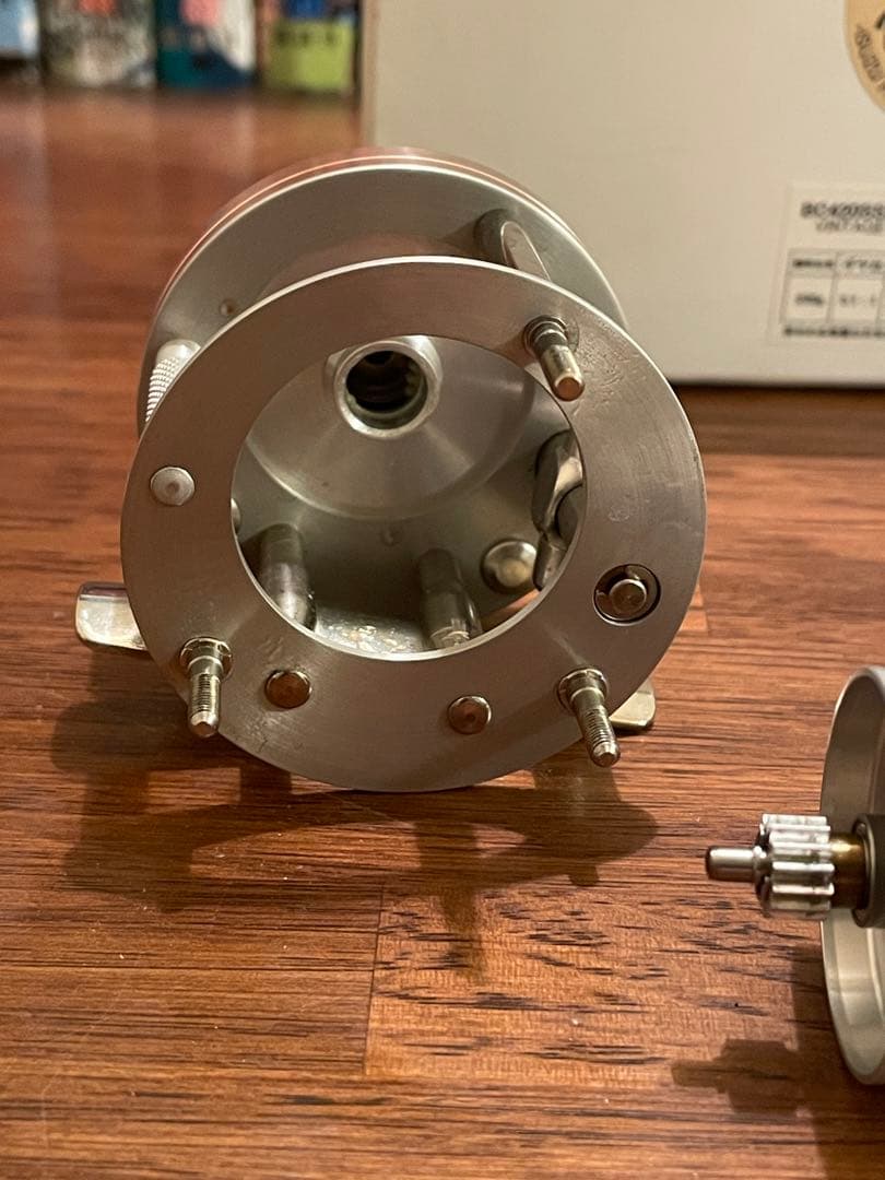 ヴィンテージ420SSS(五十鈴工業)、マイクロキャストスプール(アベイル)