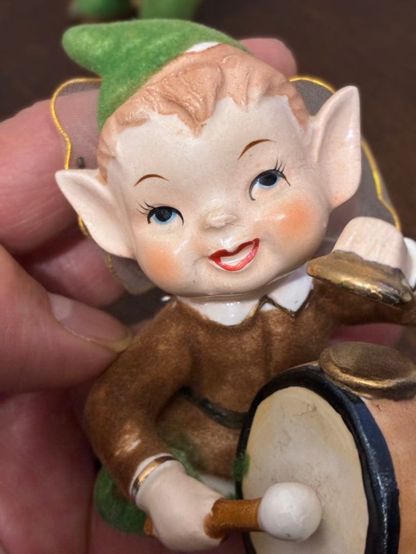 ビンテージ50s 妖精　天使　エルフ　ピクシー　キューピー　ミッドセンチュリー