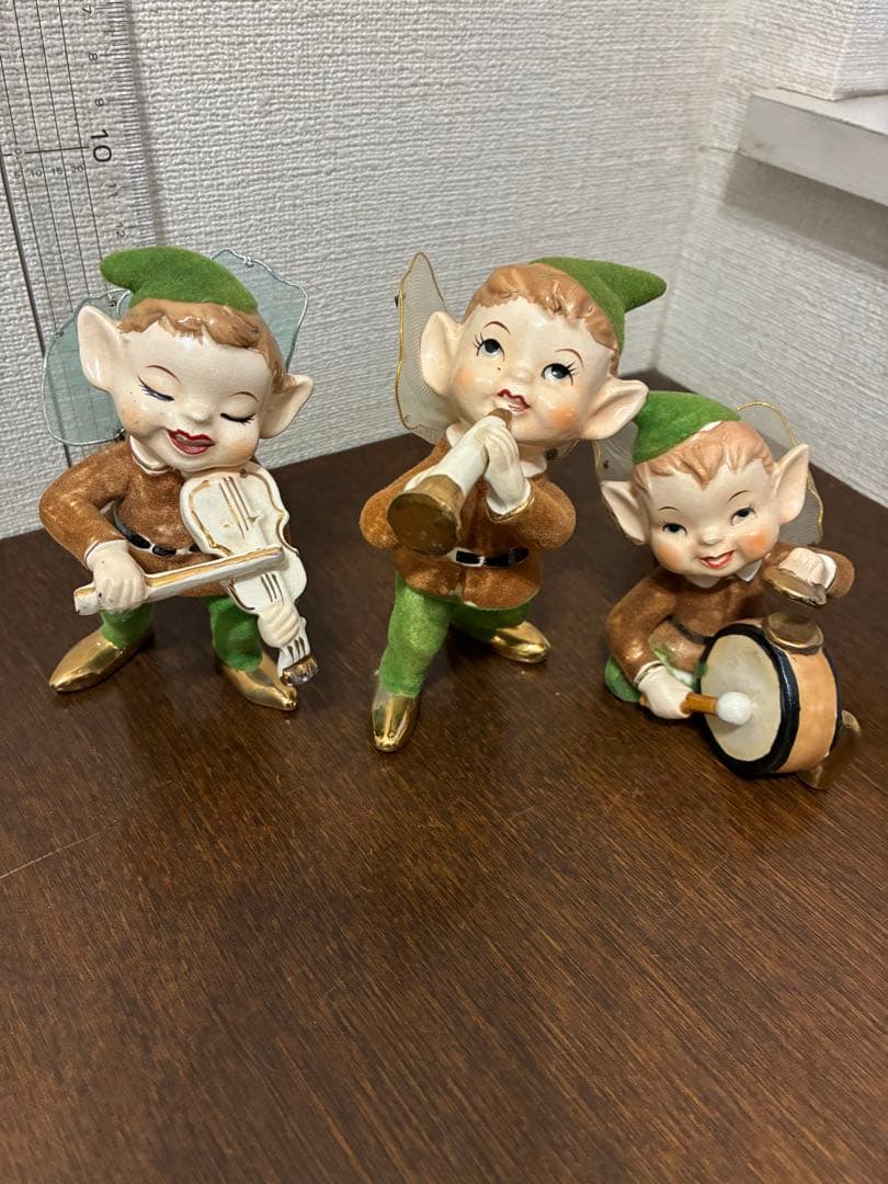 ビンテージ50s 妖精　天使　エルフ　ピクシー　キューピー　ミッドセンチュリー