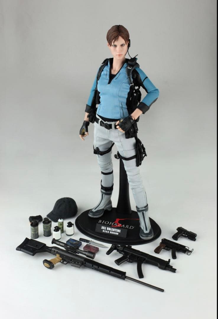 ホットトイズ　未開封　バイオハザード フィギュア ジル　バレンタイン