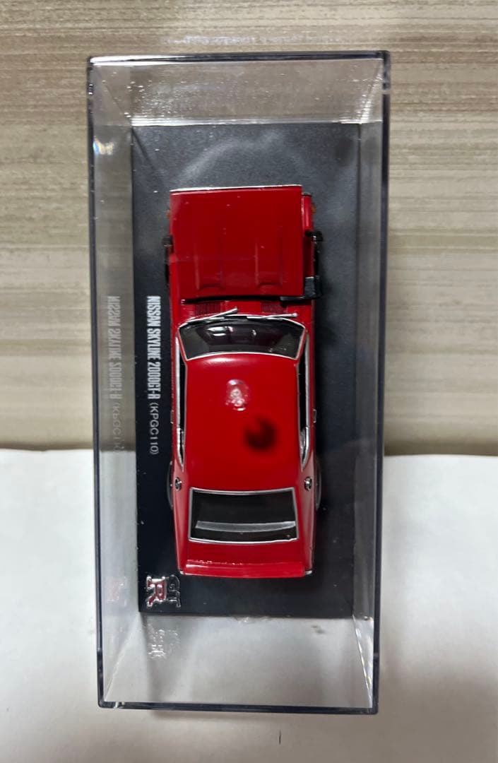 京商 1/43 日産 SKYLINE 2000GT-R KPGC110 赤