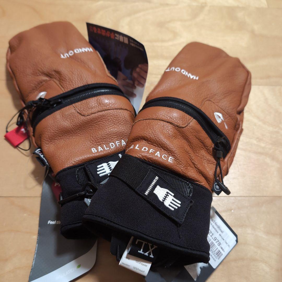 スキー・スノーボードアクセサリー HAND OUT MITTEN Baldface Mi-Low Tan XL