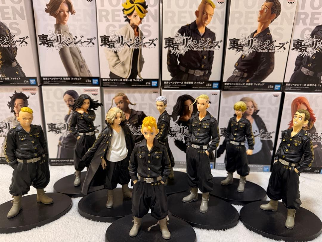 東京リベンジャーズ　フィギュア（BANDAI）　19体まとめ売りに（バラ売り可）