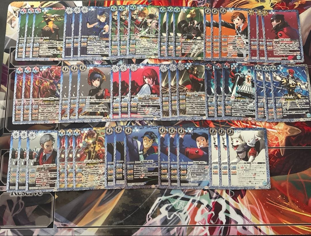 格安在庫処分品　バトスピ　ペルソナ　主人公シークレット　デッキパーツ