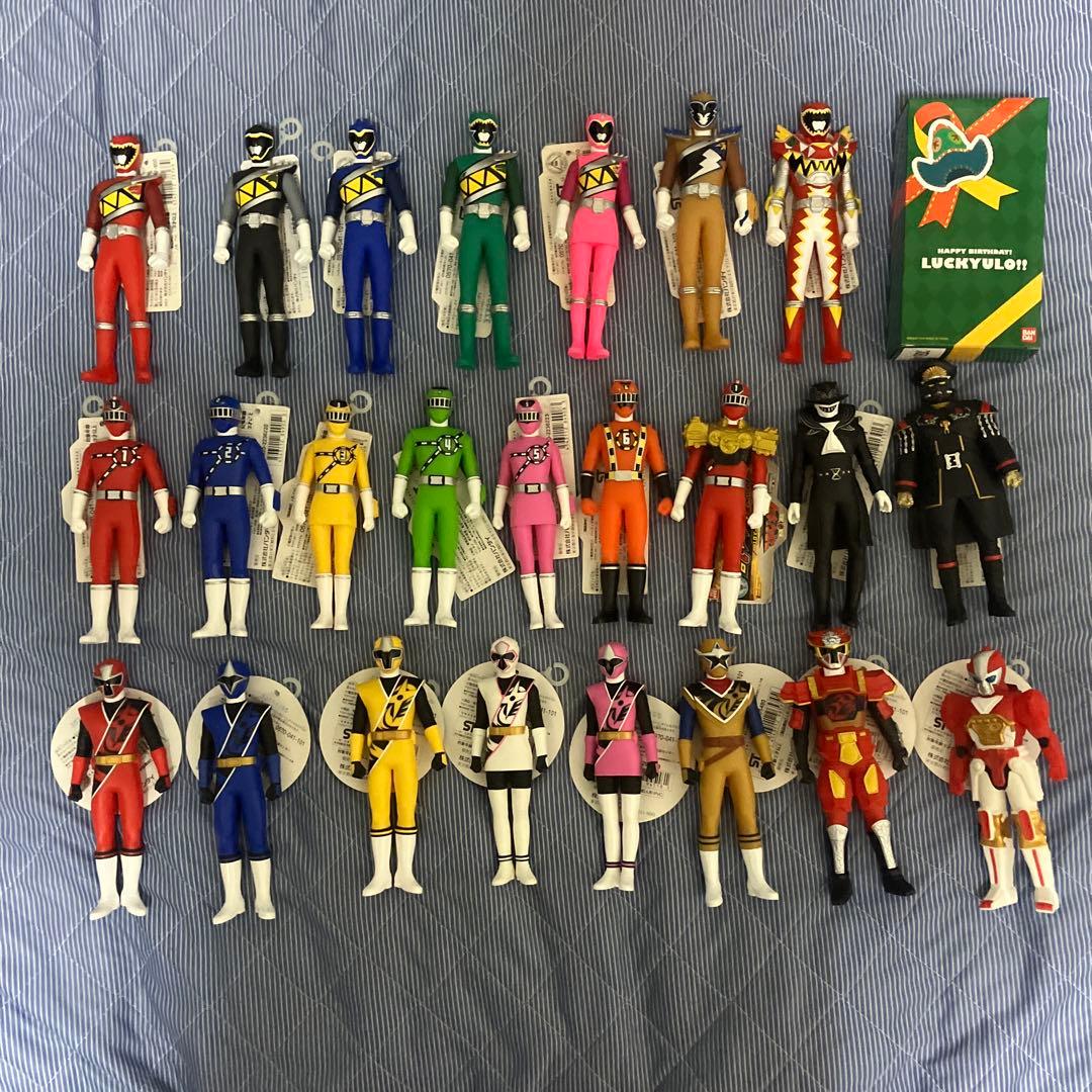 戦隊　ソフビ　220個　セット