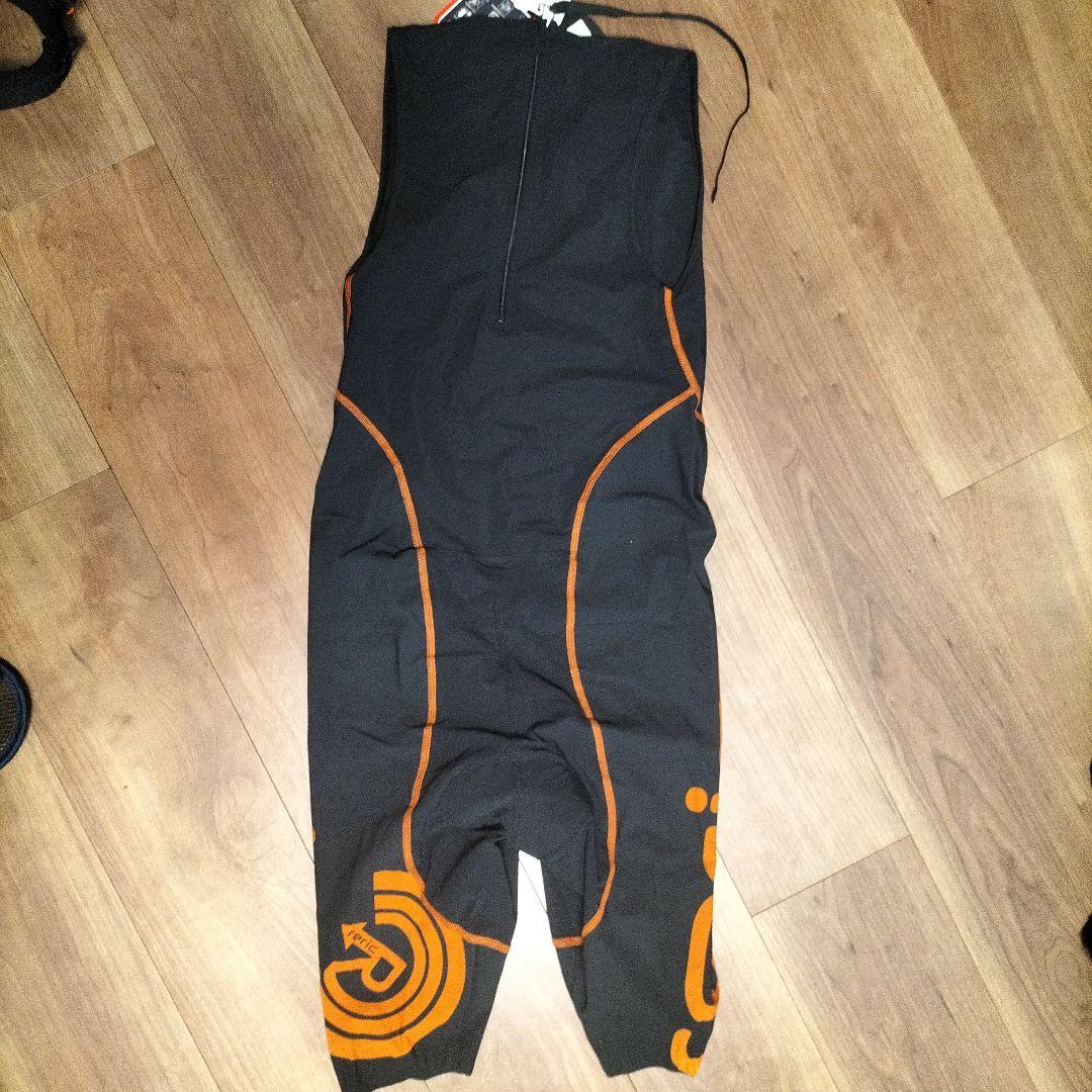 新品 メンズM レリック RERIC トライアスロン レース スーツ 黒オレンジ