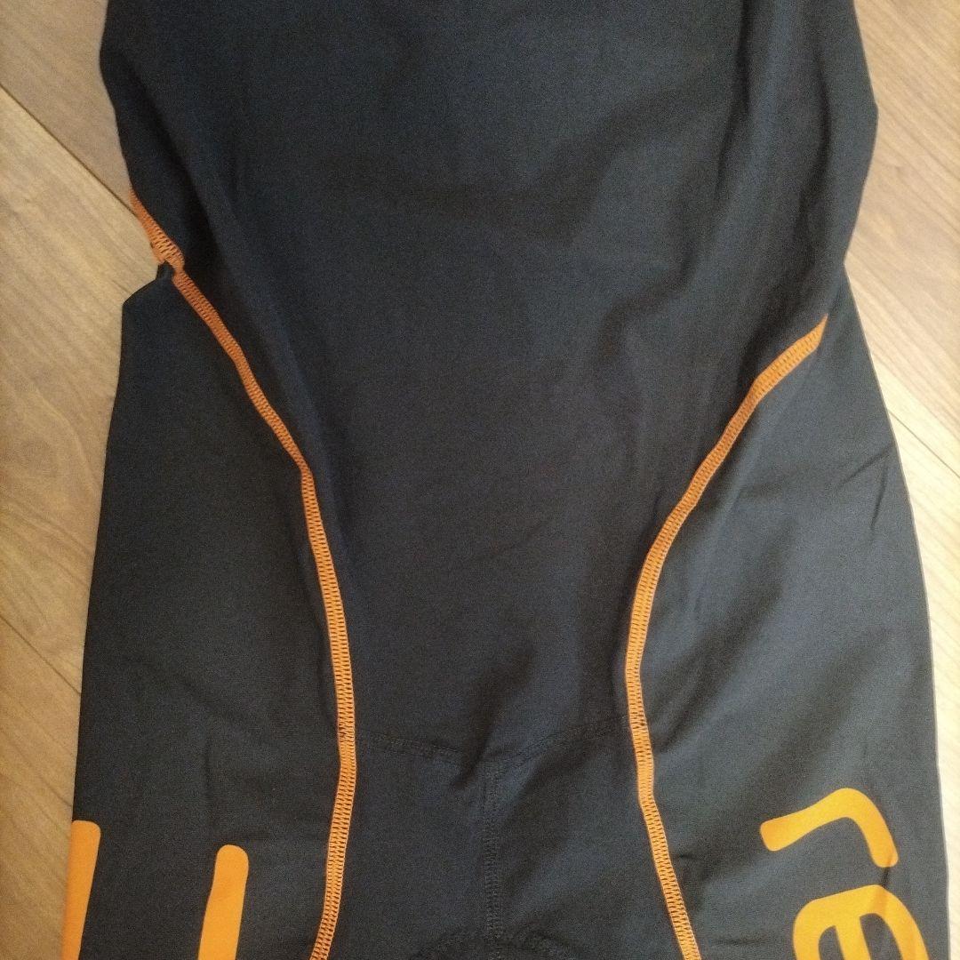 新品 メンズM レリック RERIC トライアスロン レース スーツ 黒オレンジ