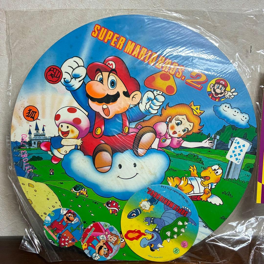 スーパーマリオブラザーズ2 メンコ 5セット