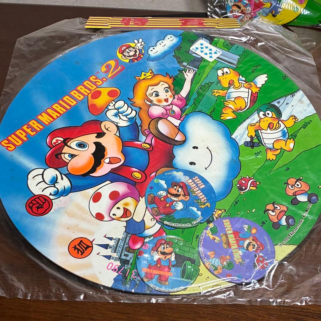 スーパーマリオブラザーズ2 メンコ 5セット