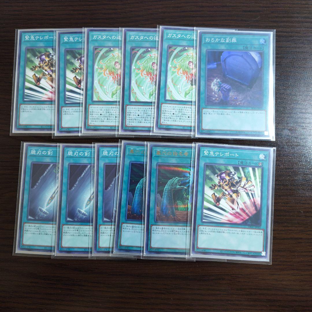 遊戯王【ガスタ】デッキ ガスタの巫女ウィンダ スリーブ付