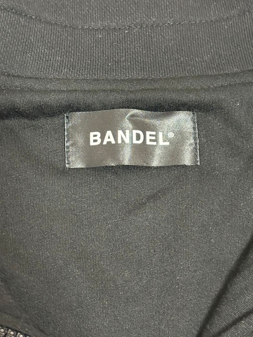 Bandel ブラック ハーフジップジャケット