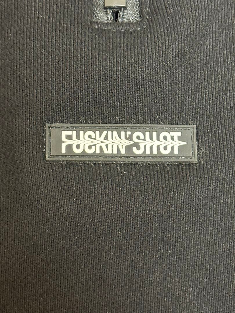 Bandel ブラック ハーフジップジャケット