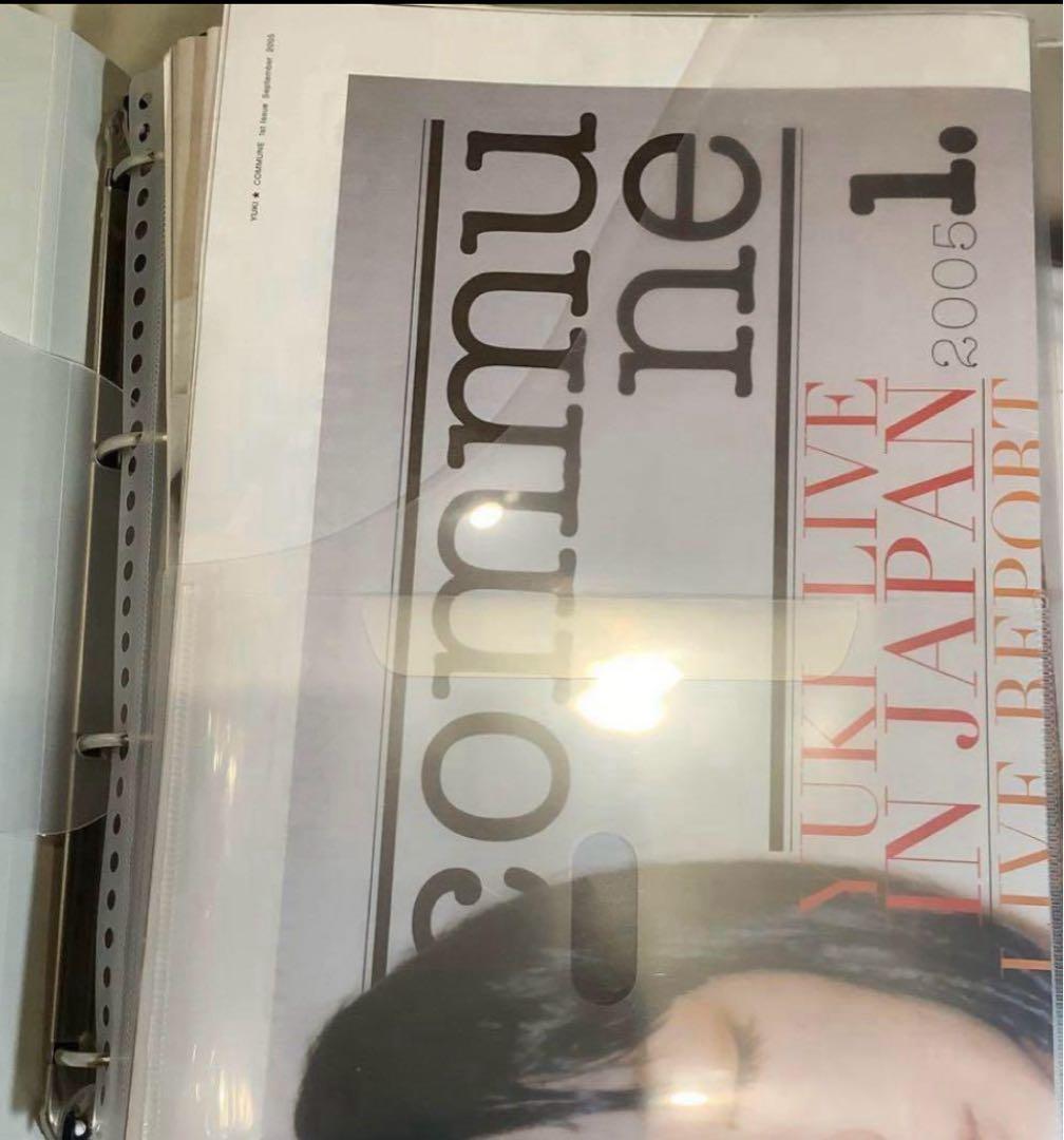【超レア】YUKI 会報　コンプリート1〜50号　美品