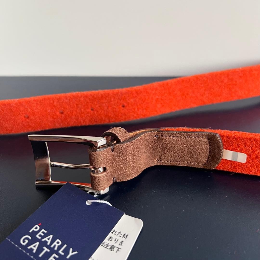 PEARLY GATES オレンジ ベルト FRサイズ