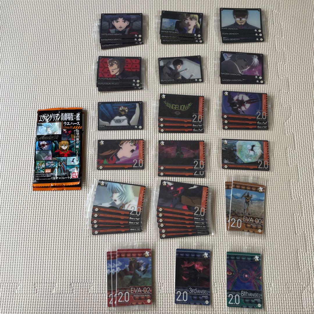 新世紀エヴァンゲリオンウエハースまとめ売り　513枚