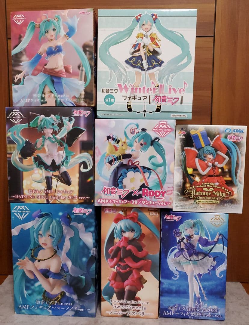 初音ミク フィギュア 8体セット