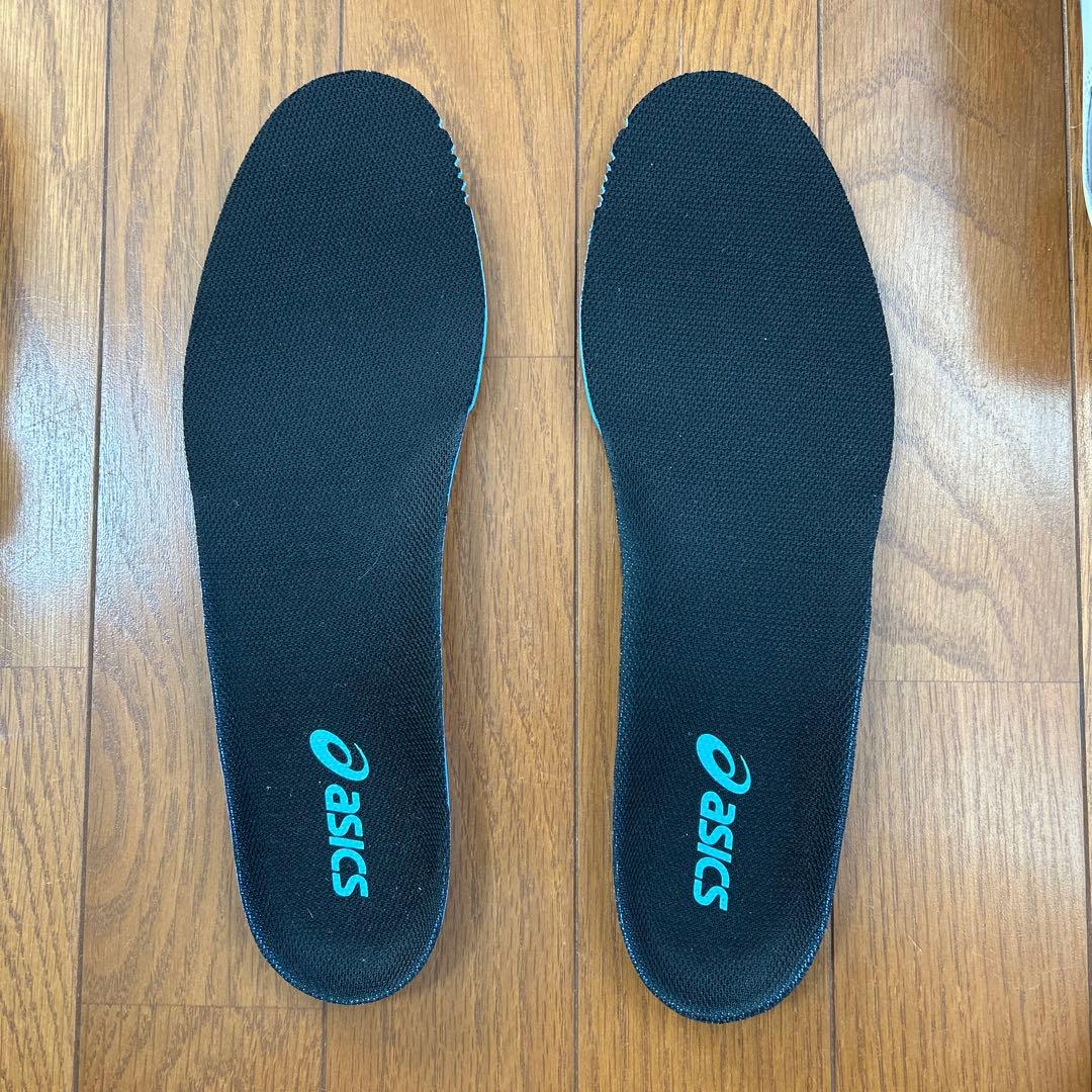 ASICS DS LIGHT ホワイト/ライトブルー スパイクシューズ