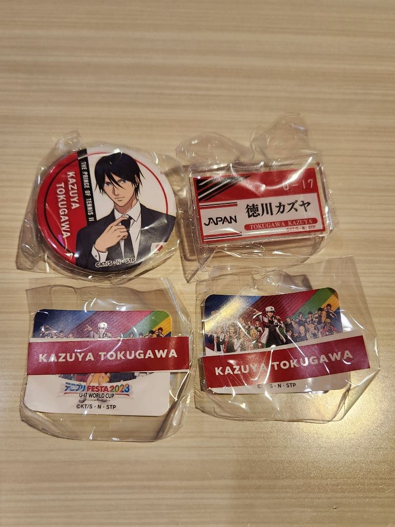 新テニスの王子様テニプリ テニフェス2023 デコガチャ アニカフェ 徳川カズヤ