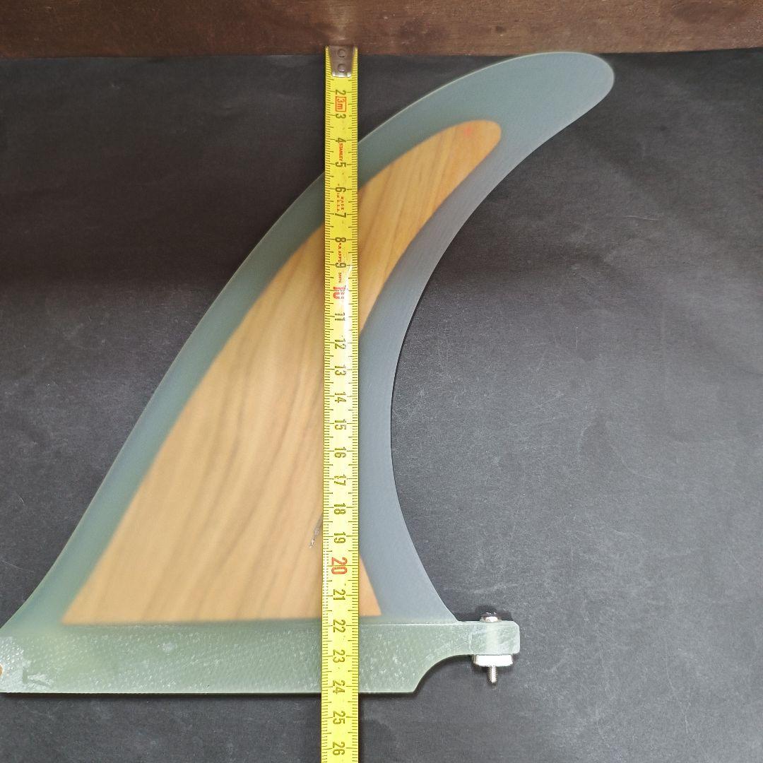 ウッドコア　8,7インチ　センターフィン　ロングボード　ミッドレングス