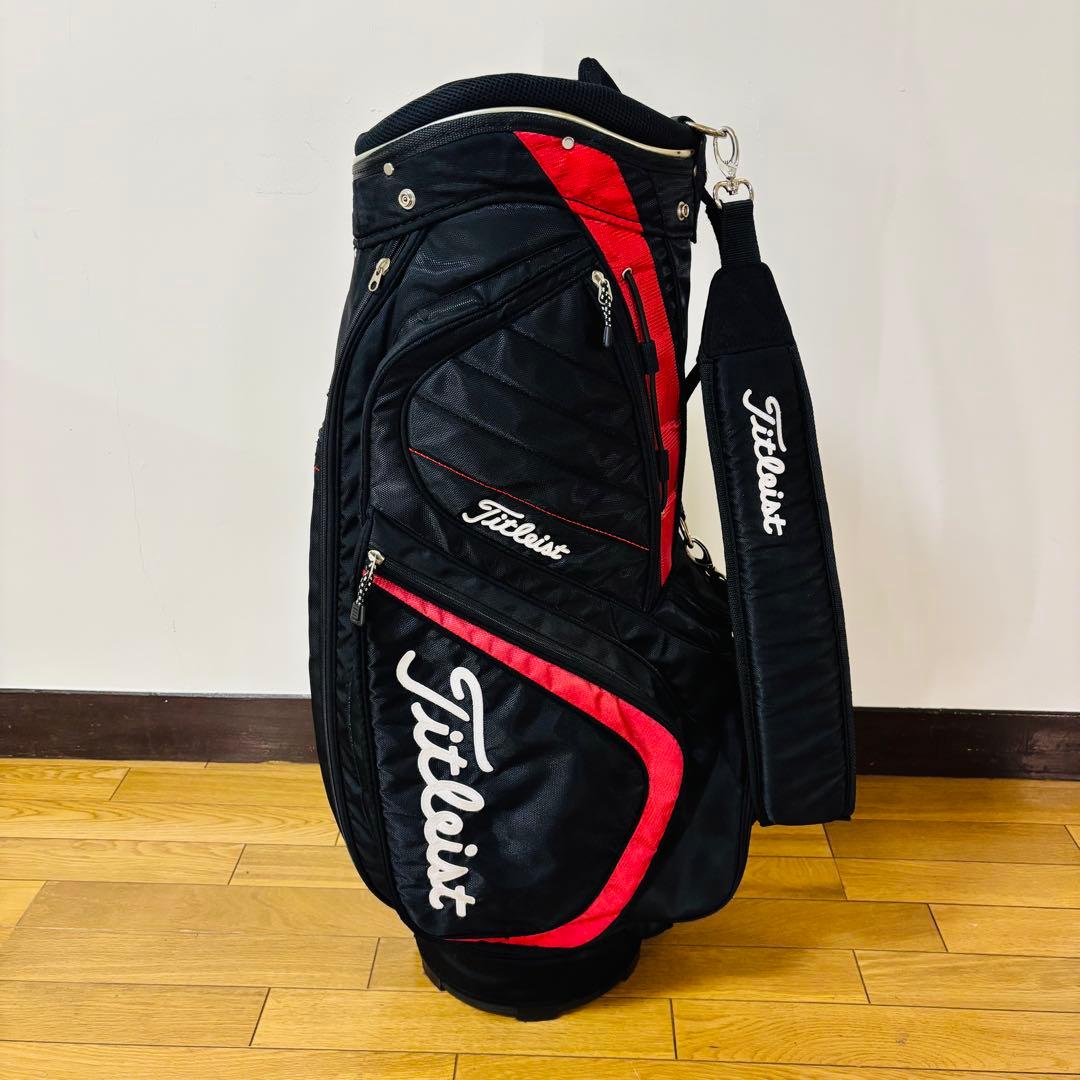 【希少品】タイトリスト キャディバッグ 送料込み 8分割
