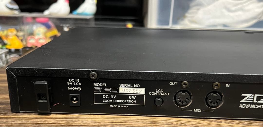 即発送 ZOOM 9120 本体 社外製のアダプター付き　動作確認済み