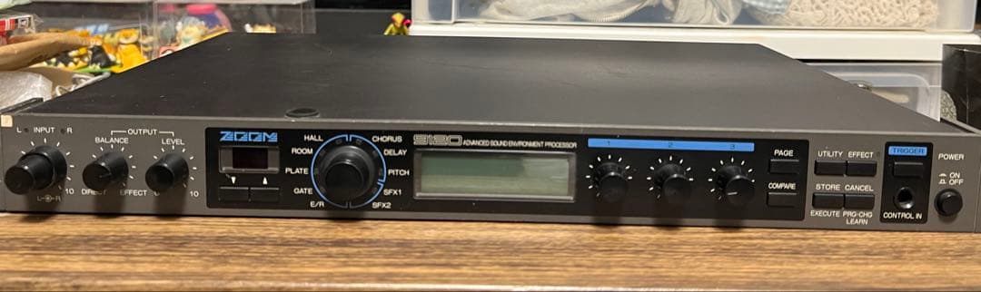 即発送 ZOOM 9120 本体 社外製のアダプター付き　動作確認済み